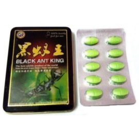 Black ant king - королевский черный муравей (10таб)